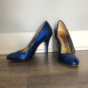 Royal blue pumps